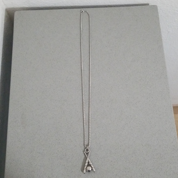 🆕️Baseball stainless steel necklace 23" - Picture 2 of 5